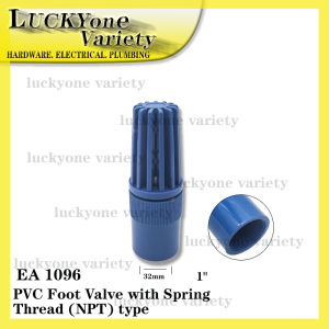 PVC FOOT VALVE WITH SPRING THREAD (NPT)TYPE WF6122