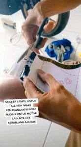 STICKER LAMPU UNTUK ALL NEW NMAX