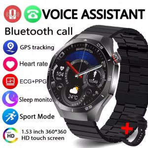 New Watch 5 MAX Smartwatch  GT5 PRO AMOLED HD Screen GPS Motion Sports Fitness Tracker Bluetooth Call Waterproof Men Smart Watch 2025 New Android IOS
