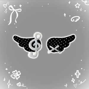 2pcs Acrylic Wings Hairpin Cute Bangs Clip Side Clip Sweet Style Hair Clip Headwear