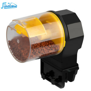 FunsLane Automatic Fish Tank Feeder 12 Hours/24 Hours Intelligent Timing Large-capacity Aquarium Fish Feeder