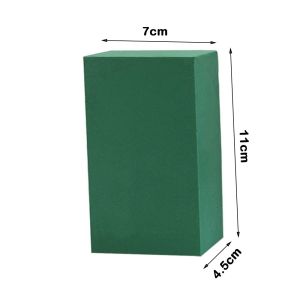 GOFIDIN Green Flower Arrangement Foam Rectangle Shape Absorbent DIY Flower Holder DIY Drying Wet Function Drying Wet Absorbent Bricks For Flower Arrangements