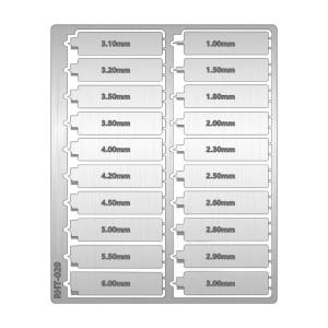 Professional Round Hole Cutter Hole Maker Kits with 20 Size Tool with Ergonomic Handle for Miniature Model Crafting