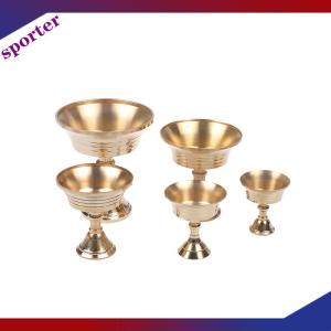 Sporter Đa-Kích Thước Vàng Đồng Hợp Kim Nến Chủ Nến Nến Nến Trang Trí Nội Thất