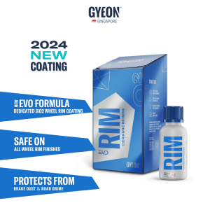 GYEON Q2 Rim EVO 30ml - Automotive Car Care Dedicated Wheel Rim SiO2 Based Durable Ceramic Coating