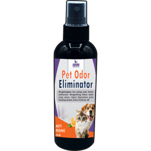 Penghilang Bau Pesing Pet Odor Remover Spray Kotoran Hewan Kucing Anjing Kelinci Antibakteri Pengharum Pasir Kandang Hewan Kucing Anjing Hamster Litter Box 500 ML Pet Odor Eliminator