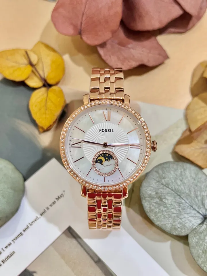 Fossil Jacqueline Gold Multifunction Jacqueline Sun Moon Multifunction Gold-Tone Stainless Steel  main image 4