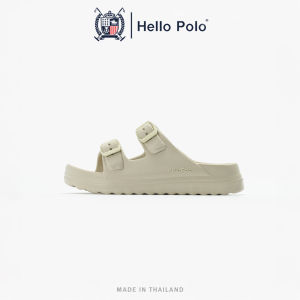 Hello Polo รองเท้าแตะผู้หญิง รองเท้าแตะนุ่ม พื้นหนา แฟชั่น ทนต่อการสึกหรอ ลำลอง กันลื่น วัสดุ EVA แฟชั่นฤดูร้อน HP8051