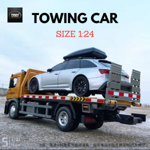 TWH MOBIL TOWING CAR TRUK DEREK UKURAN 1:24 Truck Container MAINAN MINIATUR DIECAST PREMIUM
