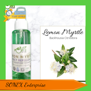[SONEX Enterprise] [ Local Ready Stocks ] Insect Repellent Mom s Nature Lemon Myrtle Natural No Deet Pencegah Serangga ( Mosquitoes Flies Ants Leech Small Insects)