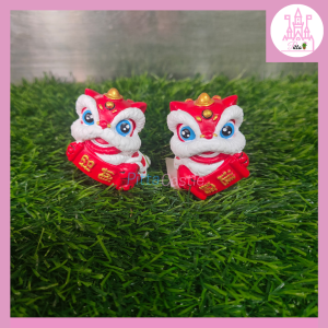 CNY Lion Deco[1 Pair] 醒狮招财进宝装饰[一对] (STC82209A/STC822072A/STC82209B/STC822072B)