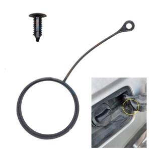 ฝาครอบถังน้ำมันรถโดยเฉพาะโครงสร้าง ABS ปรับแต่งได้เหมาะสมสำหรับการเพิ่มระบบเชื้อเพลิง A2214700605ความปลอดภัย