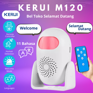 Bell Toko Selamat Datang dan Alarm KERUI M120 Sensor Gerak Remote