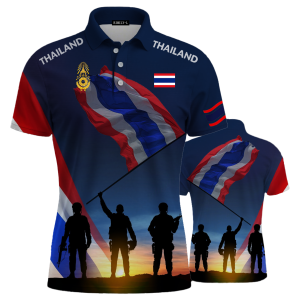 ฟรี ประชาธิปไตย สันติภาพ ต่อต้านการกดขี่ 2568เสื้อโปโลผู้ชาย คอลเลคชั่นใหม่ รักประเทศไทย  ปกป้องอธิปไตยของชาติ ผ้าไมโครเรียบ นุ่นใส่สบาย