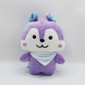 <Available> Korean Boy Band BTS Hobby Mang Plush Doll 25CM Pillow Pp Cotton Cute Purple Pet Doll Soft Toy Pendant Gift