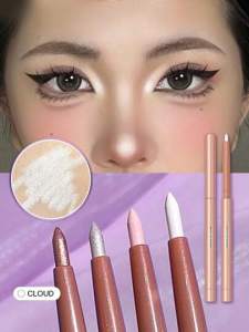 SHEGLAM Fairy Wand Precision Highlighter Pencil Multi-Use Creamy Long-Lasting Shimmer Eye & Face Makeup Pencil