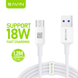 BAVIN CB261 60W / 30W / 18W / 12W Fast Charging Durable Data Cable 1.2 / 2 Meters Cable Wire Length for Smartphones
