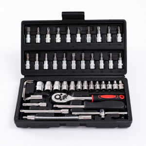 46 socket wrench set Wrench set / 46 socket box Sleeve set / 46 socket wrench set