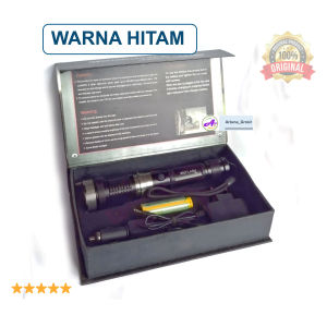 Senter Emergency led Recharger Alumunium Alloy Premium