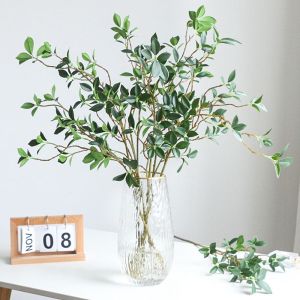 CINDYKHBKJ Reusable Luxury Wedding Decoration Home Office Long Branch Plants Ficus Tree Branch Artificial Branches Home Decor Artificial Plants