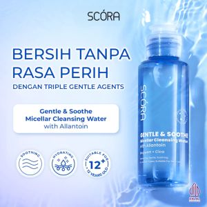 SCORA Gentle & Soothe Micellar Cleansing Water 100ml