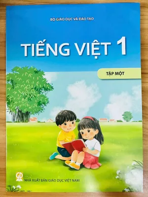 Sách giáo khoa Tiếng Việt 1- tập một- Kết Nối Tri Thức Với Cuộc Sống (Kèm Nilon bọc Sách nhãn tên)