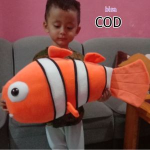 BONEKA NEMO IKAN BELANG HIAS BESAR KARAKTER KARTUN TERLARIS MAINAN