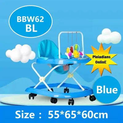 👉 READY STOCK 👉🇲🇾 Newborn Baby Walker Anti Rollover Seat Bayi Jualan Murah Scooter Wheeel Toy Mainan Budak Sales Walkers Sales Baby Gear Bicycle Child Seat Tricycle Outdoor Mainan