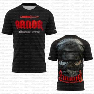 [Local Stock] ZEEMIN 2025 Boxing RANDA Training Clothes Fans Summer Breathable Shirt Mens Womens Casual Round Neck Short Sleeve Mens T-shirt Top