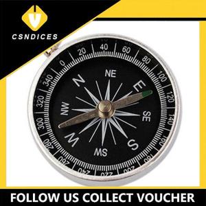 [Csndices] Stainless Steel Lightweight Emergency Compass Portable Outdoor Survival Compass Tool for Trekking Hiking Camping tool