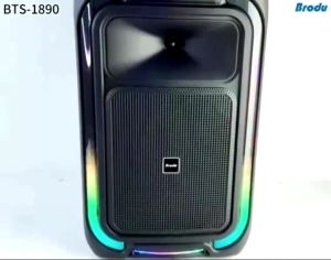 Brodu BTS-1890 1809 2102 2103 2105 2107 speaker bluetooth with mic bluetooth karaoke portable rechargeable LED light brodu bluetooth speaker