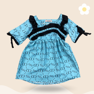 2-4TH DRESS ANAK PEREMPUAN LEVINA DRESS ANAK HARIAN by Bobo Kids