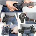 LYNCA Bracket Pinggang Gantungan DSLR Camera Belt Button Holster Braket Penggantung Kamera di Pinggang Tempat Penggantung Kamera Aksi GoPro Xiaomi Yi SJCam Kamera Digital Kuat Kokoh Fleksibel Video Vlog Youtube Travel Fotografi s8391 - Black. 