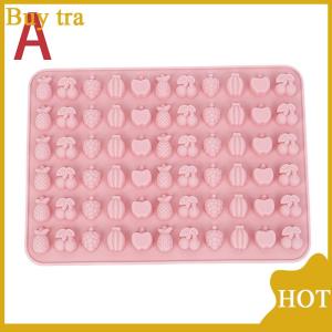 [Buytra] Mix Fruit Animal Silicone Chocolate Mold Rabbit Fish Fudge Candy Jelly Mould Geometric Heart Cake Decor Baking Ice Tray Gifts
