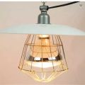 Metal Heat Lamp Shade with Net + Bulb Guard Brooder Lamp Brooder Heat Lamp with variant Infrared Bulb  housing for pigs. 