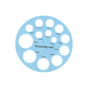 2pcs/1pc Multi Purpose Silicone Measuring Ruler For Breast Shield And Bottle Nipples With Clear Millimeter Scale Guide