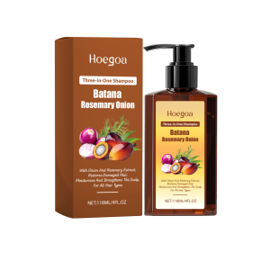 Hoegoa 3 Combination 1 Nourishing Hair Care Shampoo Cleansing and nourishing scalp moisturizing hair smoothing and protecting hair shampoo