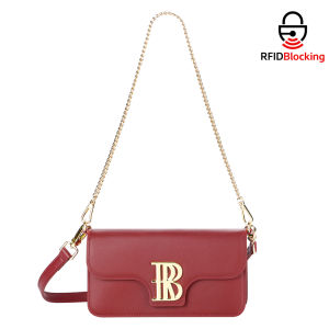 Royal Bagger Fashion Womens Genuine Leather Crossbody Bag Small Shoulder Purse with Chain Strap Elegant Mini Handbag 3244