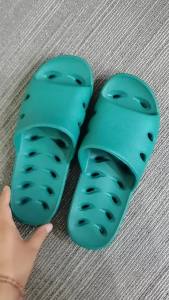 Summer Bathroom Hollow-Out Slippers For Women Home Use Couples Dormitory Odorless EVA Bath Slippers Waterproof