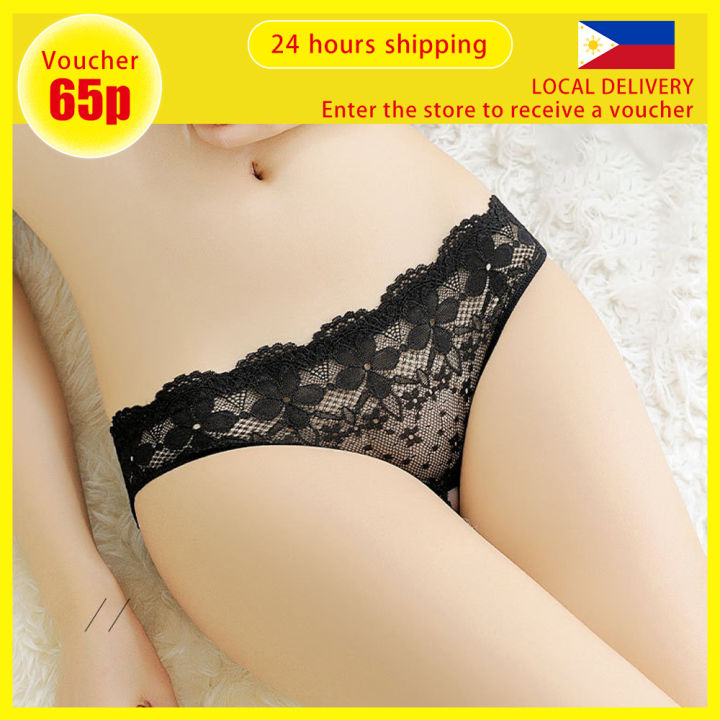 XHQ Women Sexy Open Crotch Panties Hollow Lace Butterfly T Back xhq-women-sexy-open-crotch-panties-hollow-lace-butterfly-t-back
