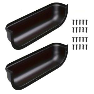 Auto Door Storage Shelf Simple Setup ABS Plastic Organizer Container Box 45L For Pickups Campers Travel