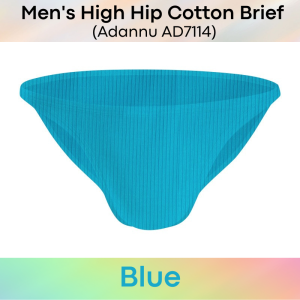 Mens Brief : High Hip Underwear (Adannu AD7114)