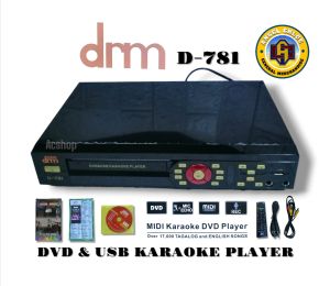 MEGAPRO DOREMI D-781 WITH 17K SONGS MIDI KARAOKE DVD PLAYER