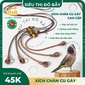 Xích chân chim cu gáy cao cấp chống xoắn đồng