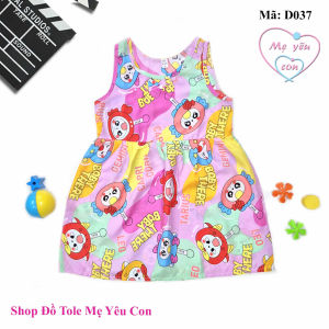 Đầm tole Size 7 (18-19kg) Tole/lanh 2 da loại 1. Được chọn mẫu.