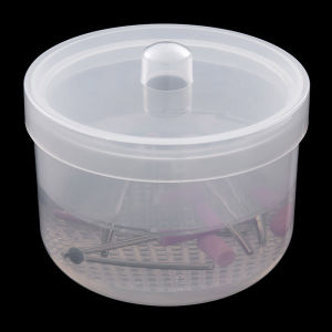 Đầu Mài Móng Nghệ Thuật Hộp Khử Trùng Đầu Mài Hộp Khử Trùng Hộp Đựng Làm Móng Phụ Kiện Kẹp Nhíp Dụng Cụ Làm Sạch