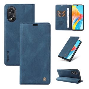 For OPPO A18 A38 A58 A78 A98 5G Phone Case TPU Leather Wallet Magnetic Card Slot Couples Flip Cover Casing