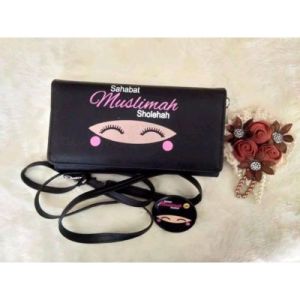 TAS DOMPET SELEMPANG TAS MUSLIMAH REALPIC ORIGINAL