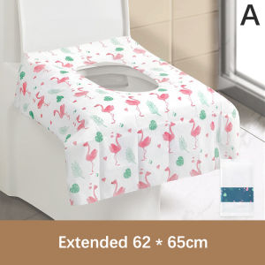 10 Pcs Toilet Seat Covers Disposable Extra Large Waterproof Toilet Cover for Toddlers & Adults Portable Individually