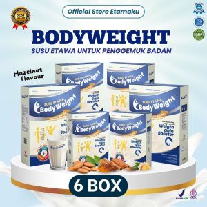BodyWeight Susu Etawa Untuk Menambah Berat Badan Susu Kambing Etawa Membantu Meningkatkan Nafsu Makan Kemasan 250gr Paket 6 Box